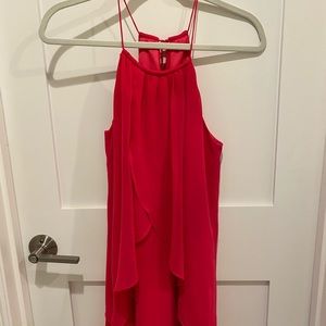 Women’s hot pink dress